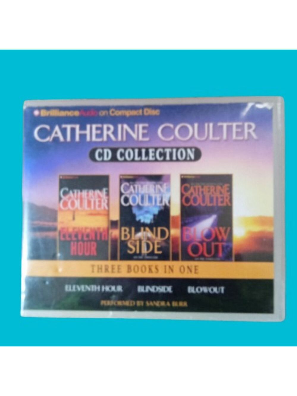 Catherine Coulter CD Collection -Eleventh Hour, Blind Side, Blow Out- Audio book